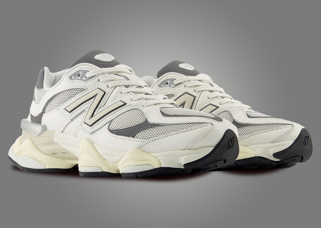 New Balance 9060 Grey Days Angle
