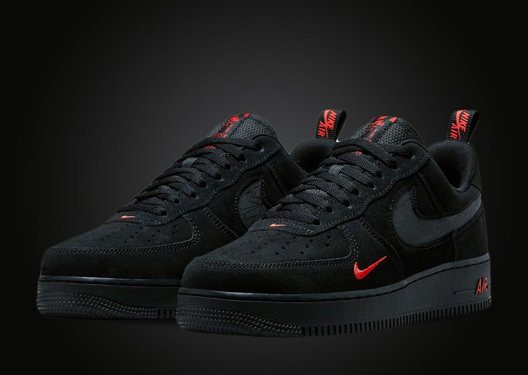 Nike Air Force 1 Low LV8 Black Light Crimson