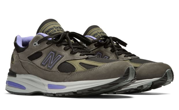 New Balance 991v2 Made in UK Magnet Corsican Blue