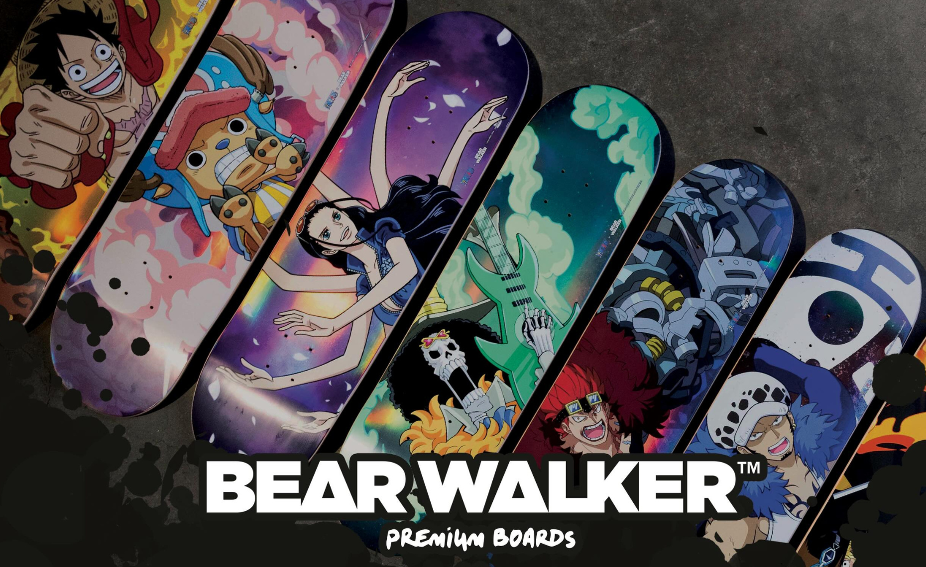 Where to Buy One Piece x Bear Walker Skate Decks