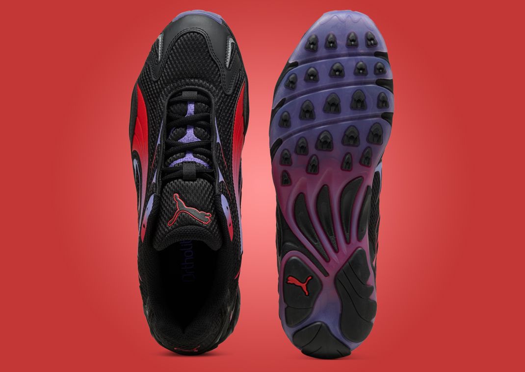 Puma Inhale Spider-Man Top and Outsole