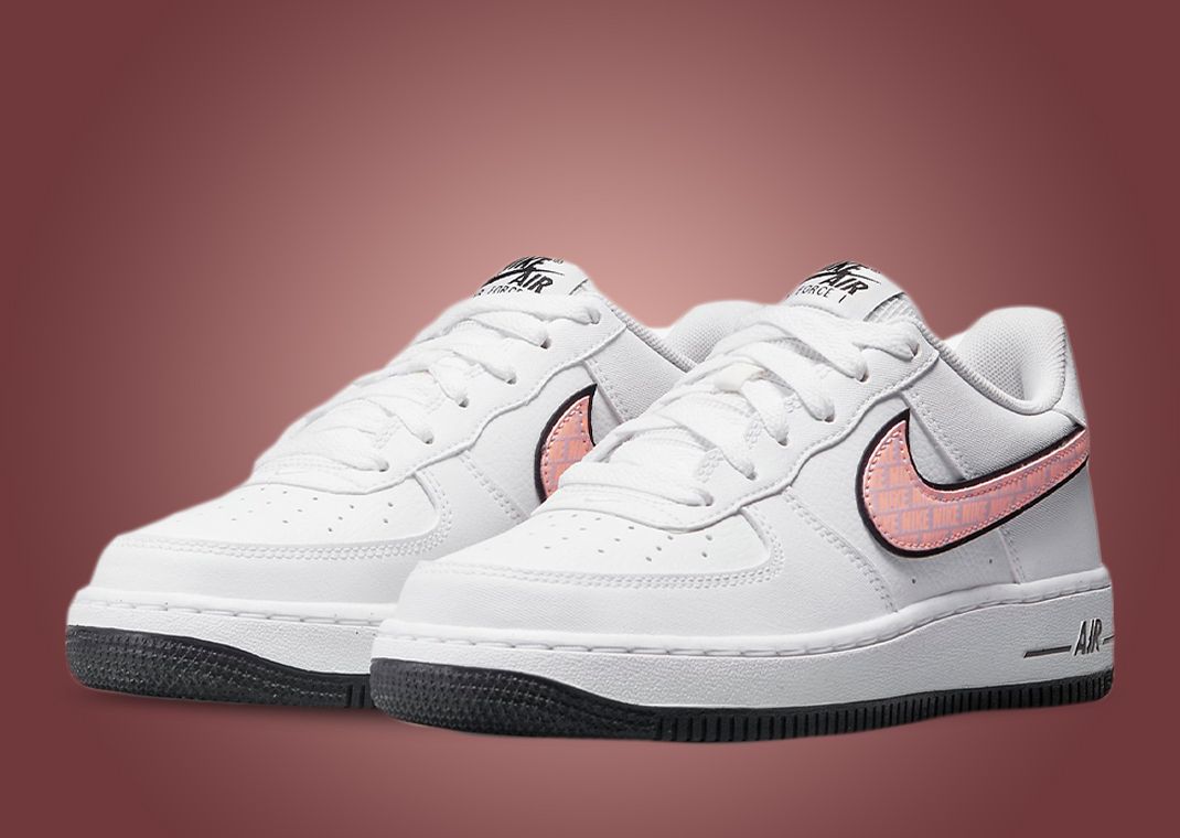 Nike Air Force 1 Low White Sunset Glow Doll (GS)