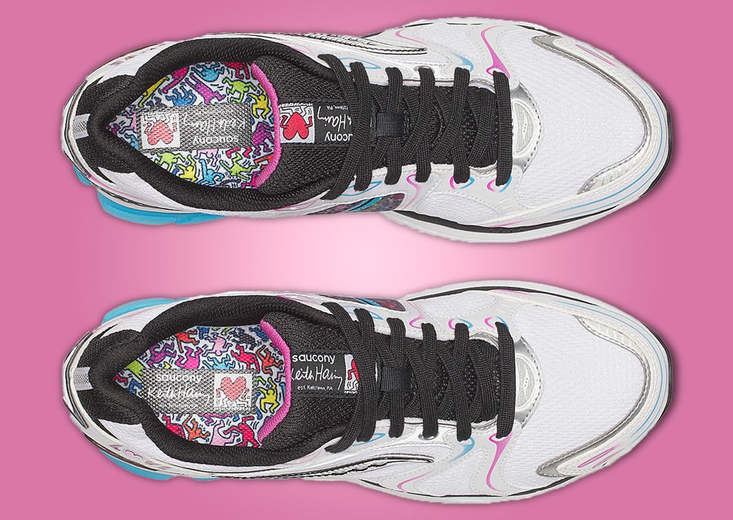 Keith Haring x Saucony ProGrid Triumph 4 Top