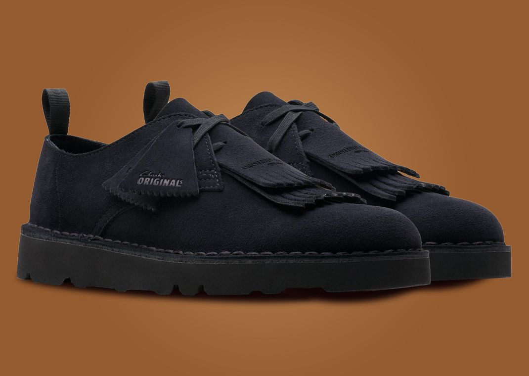 The Engineered Garments x Clarks Originals Desert Khan Pack