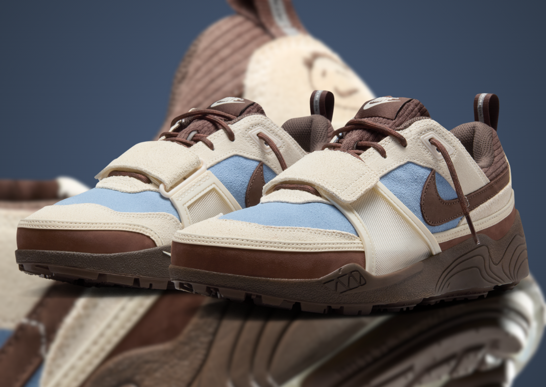 Where to Buy the Travis Scott x Nike Zoom Field Jaxx Pale Ivory Leche Blue