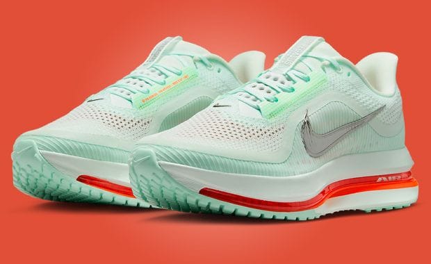 The Nike Air Pegasus Premium Barely Green Bright Crimson Releases July 2025