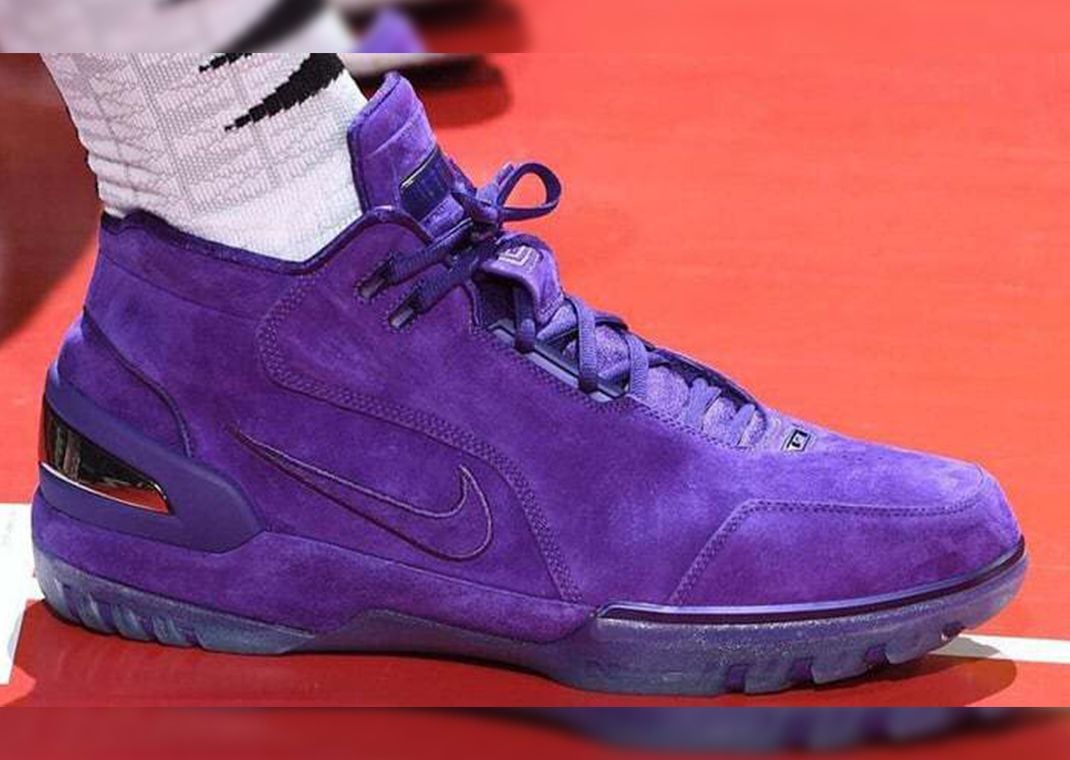 Nike Air Zoom Generation Purple Suede PE (image via