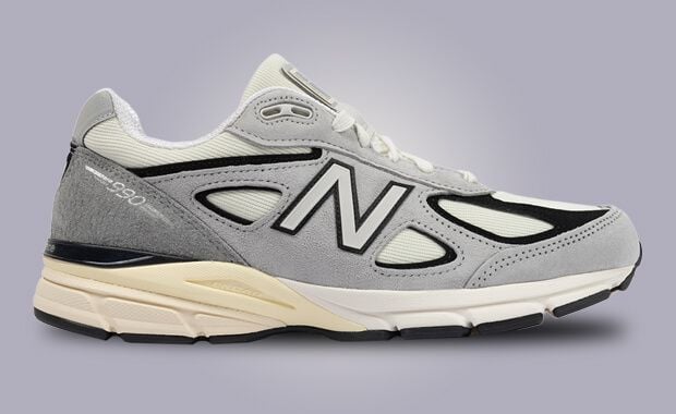 New balance 990v4 grey white online