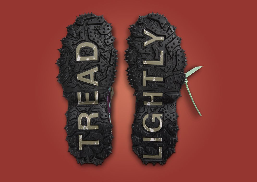 Off-White x Nike Air Terra Forma Archaeo Brown Both Outsoles
