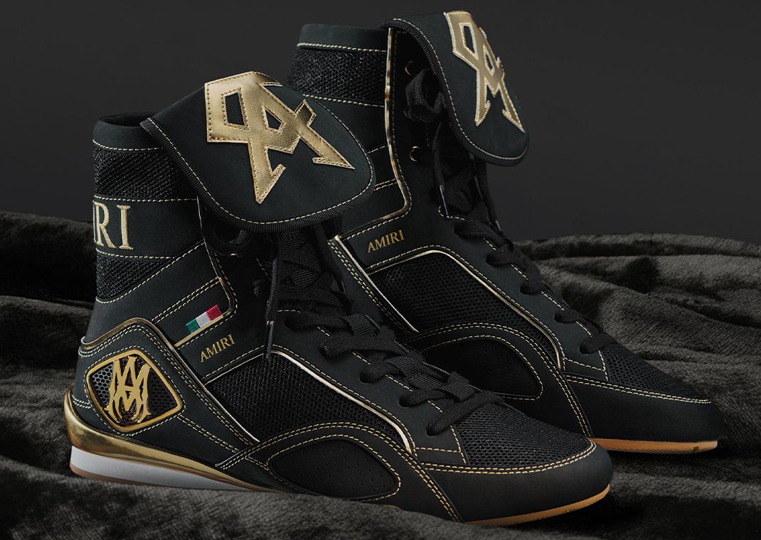 Canelo Álvarez's Amiri boxing boots