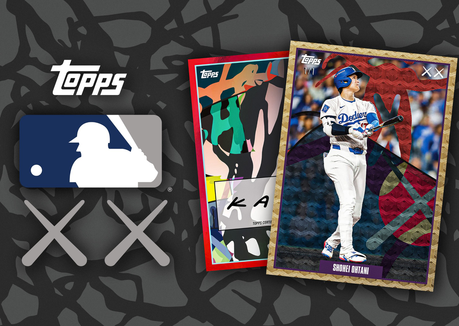 KAWS x MLB Collection Topps Trading Cards