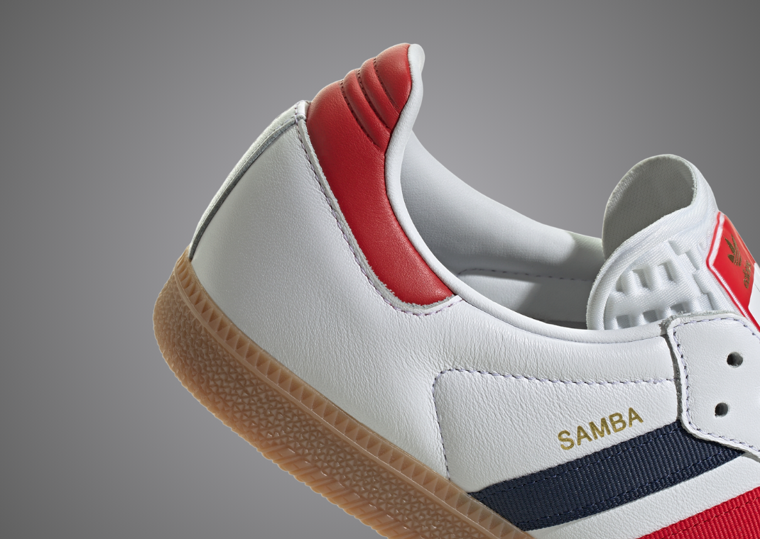   FIFA World Cup 2026 x adidas Samba OG France - Heel Angle