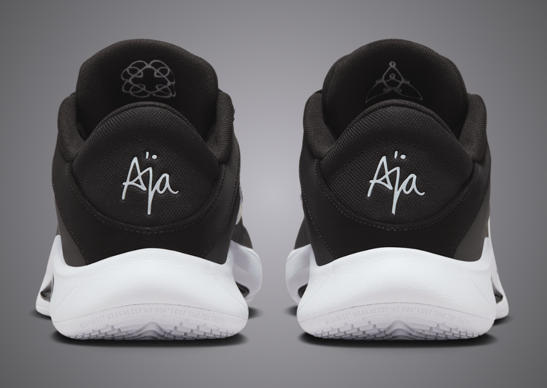 Nike A’One TB Black White (W) Heel