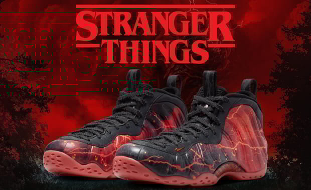 Stranger Things is Getting its Own Nike Air Foamposite One in 2026