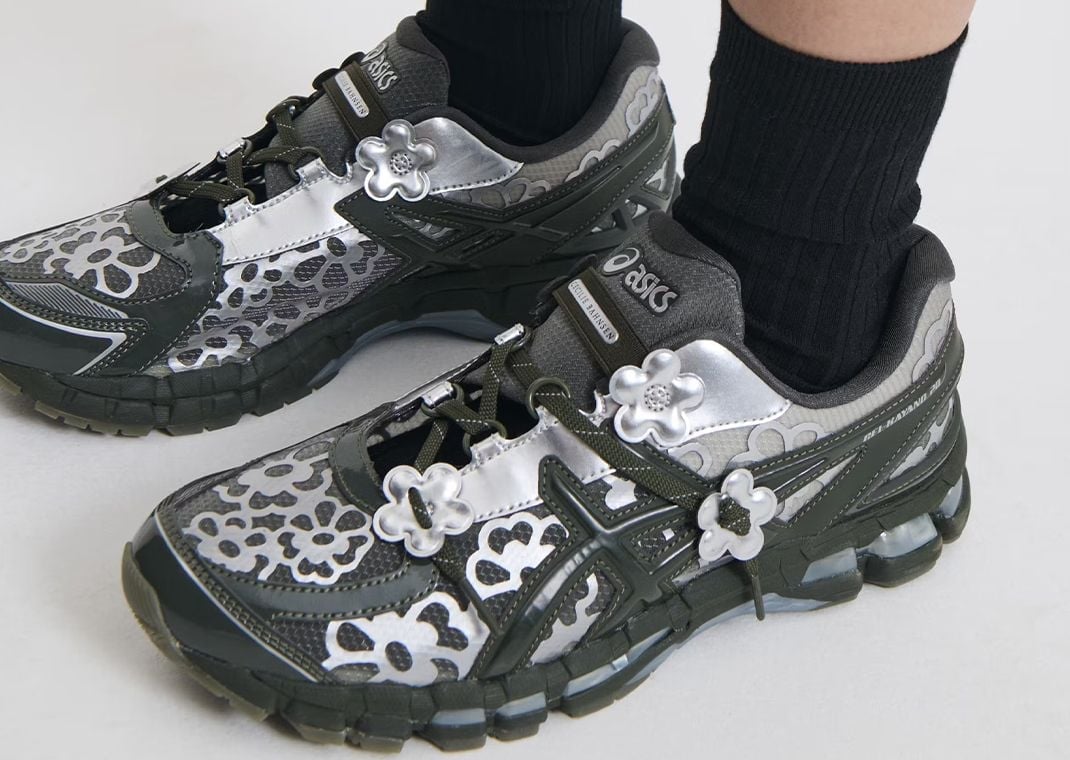 Cecilie Bahnsen x Asics Gel-Kayano 20 Olive