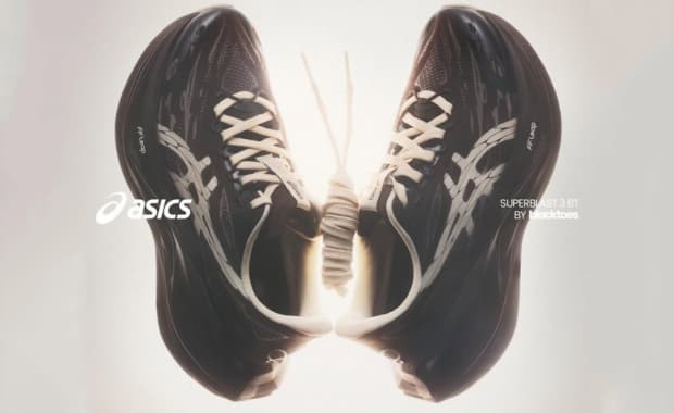 blacktoes x Asics Superblast 3