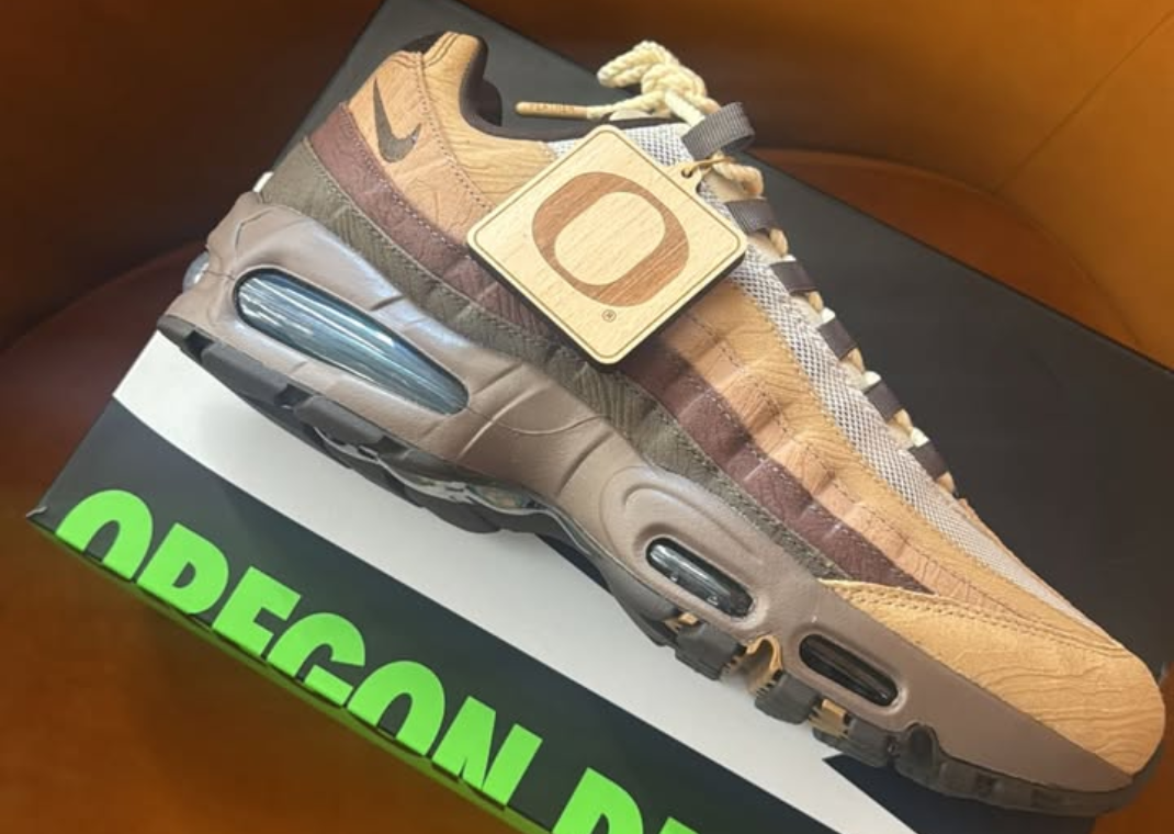 Oregon Ducks x Nike Air Max 95 Big Bubble Lumber Yard