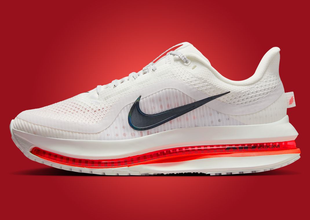 The Nike Pegasus Premium Summit White Bright Crimson Releases June