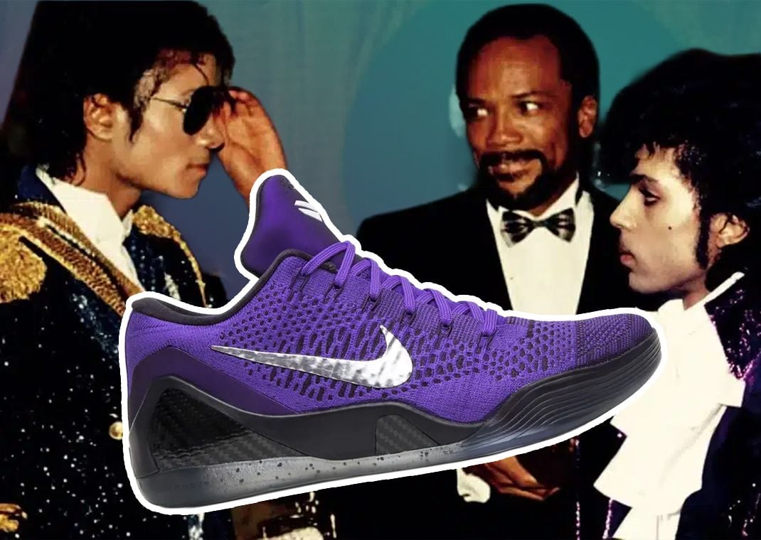 Michael Jackson and Prince (with Quincy Jones)