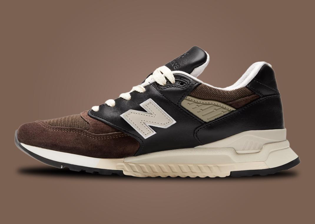 The New Balance 998 Made in USA Brown Toe Releases in 2024