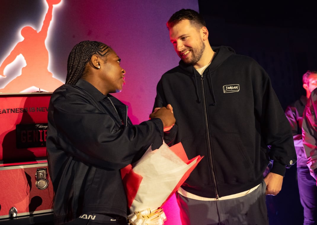 Tatianna Griffin with Luka Doncic