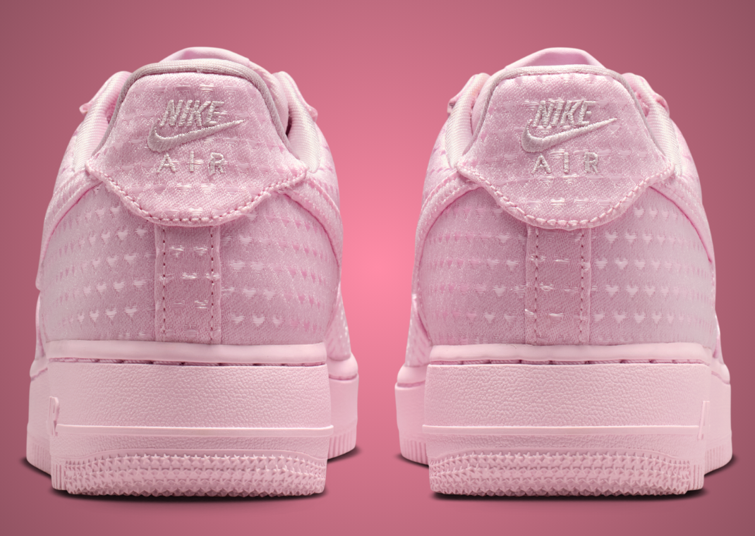 Nike Air Force 1 Low Valentine's Day Pink Foam Heel