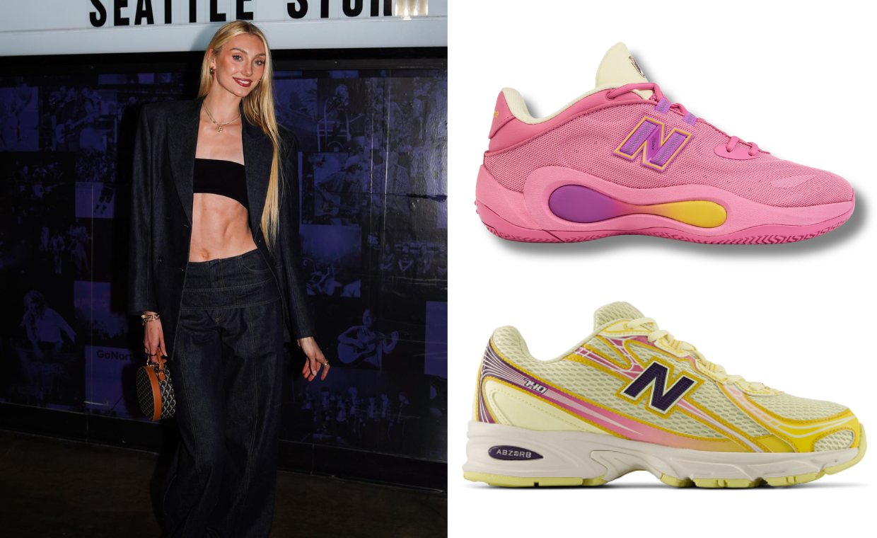 Cameron Brink Brings LA Sunsets to Her New Balance Malibu Melt Pack