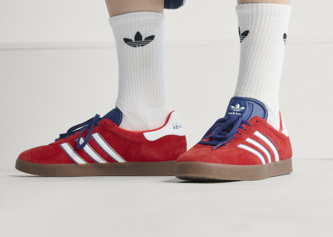 New England Revolution x adidas Gazelle Angle