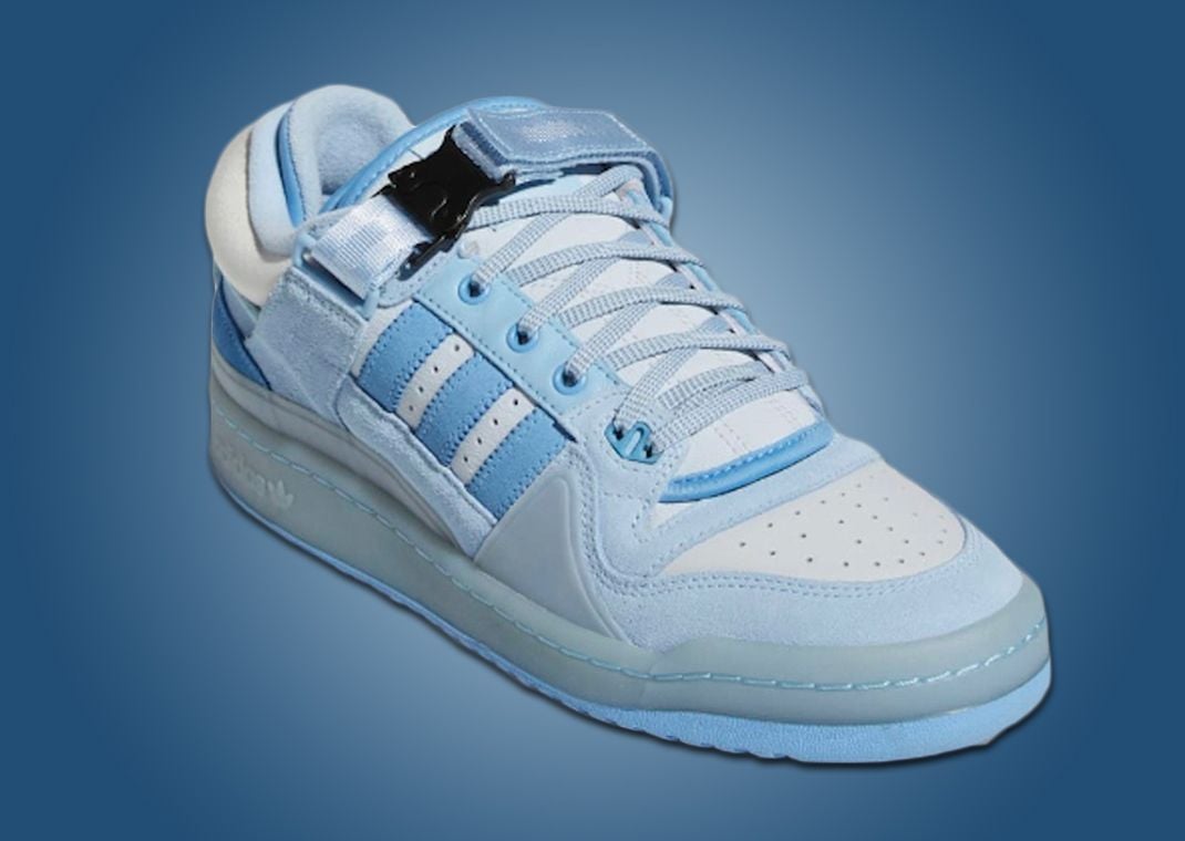 Bad Bunny x adidas Forum Buckle Low "Blue Tint"