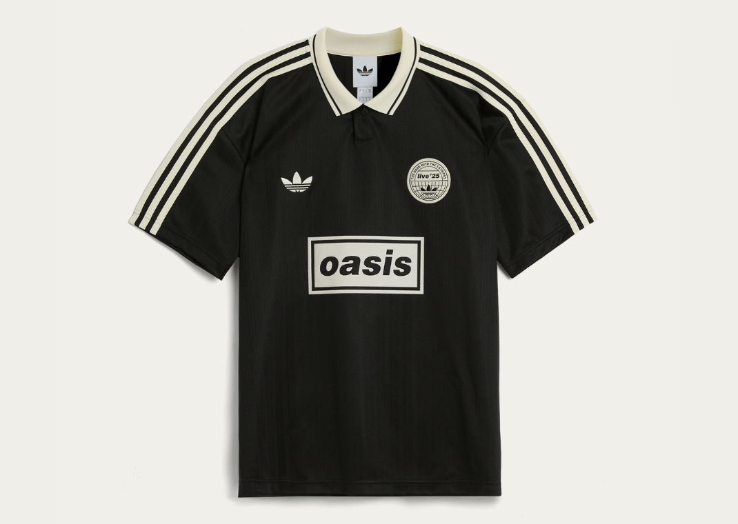 Oasis x adidas Tour Jacquard Jersey Black
