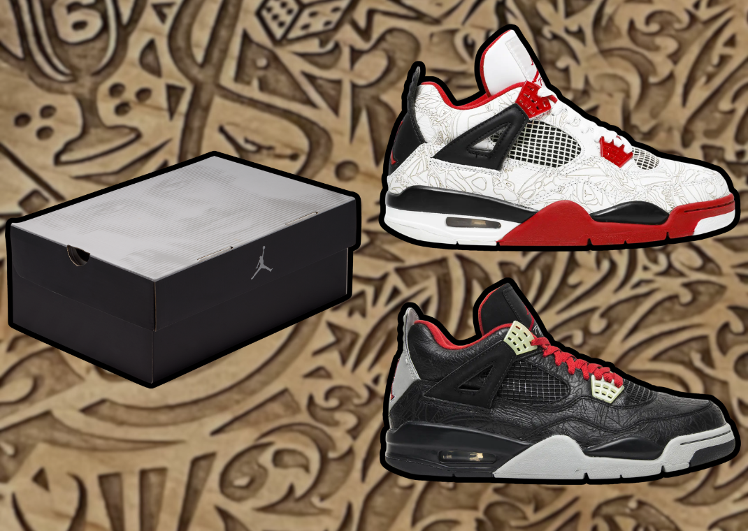 Air Jordan 4 Retro Laser Pack Teaser