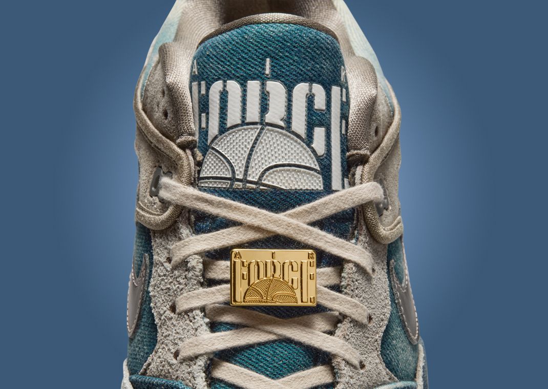 Levi’s x NIGO x Nike Air Force 3 Enigma Stone Tongue Tag