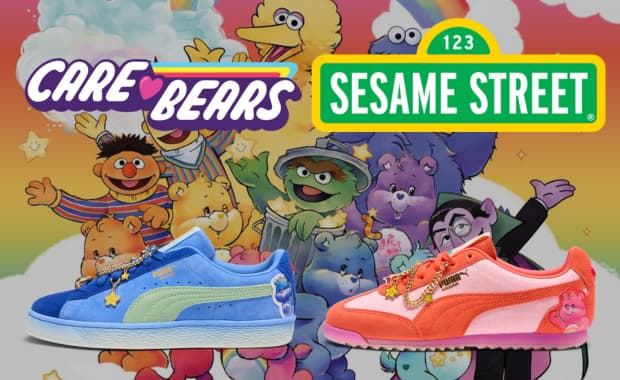 Care Bears x Sesame Street x Puma Collection