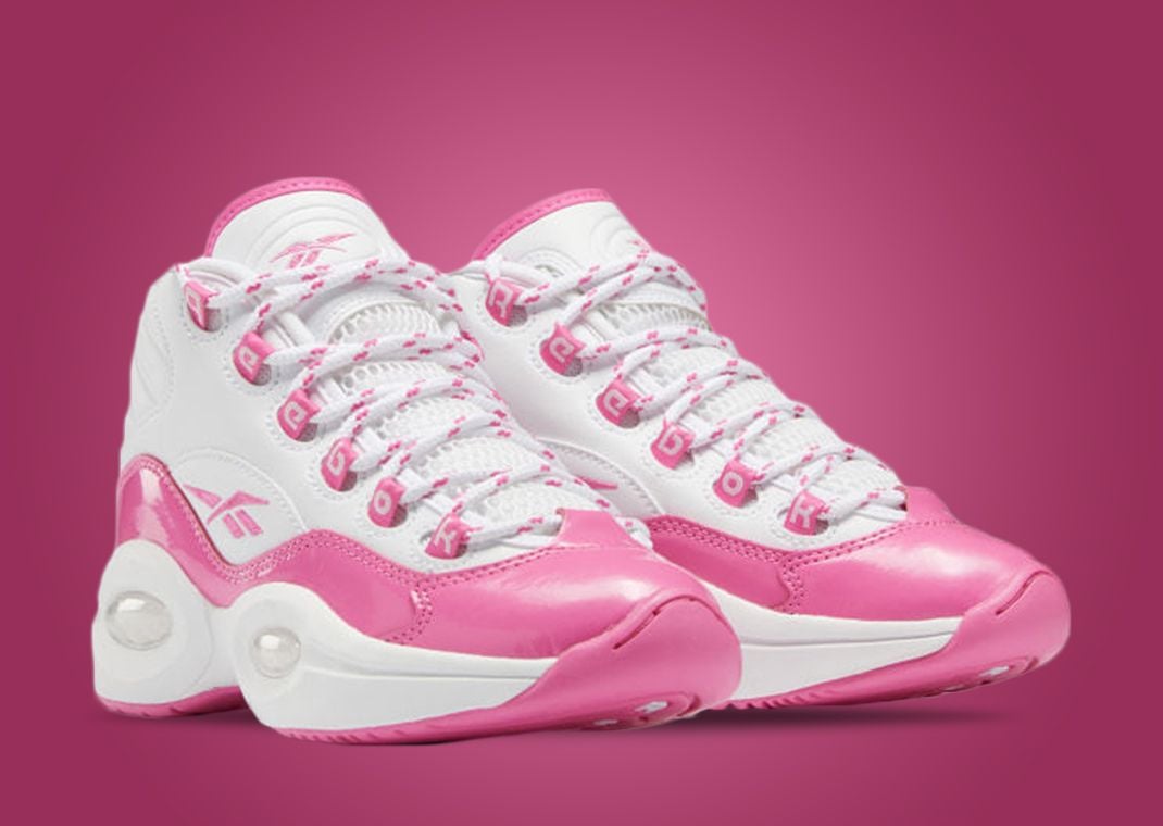 Reebok question homme rose online