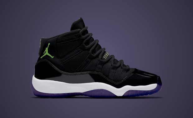 Air Jordan 11 Retro Black Dark Raisin (GS)