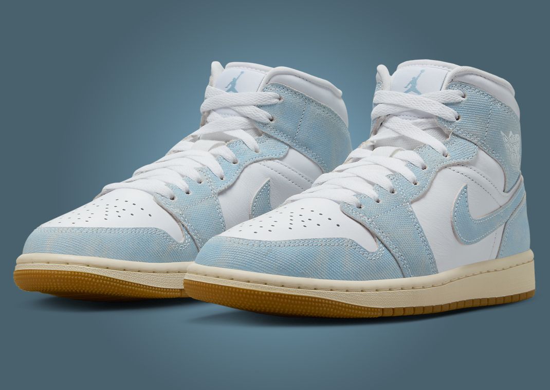 靴 NIKE AIR JORDAN 1 MID SE DENIM The Air Jordan 1 Mid Denim Releases Fall 2025