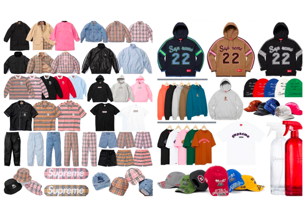 Supreme Spring Summer 2022 Week 3 Full Droplist