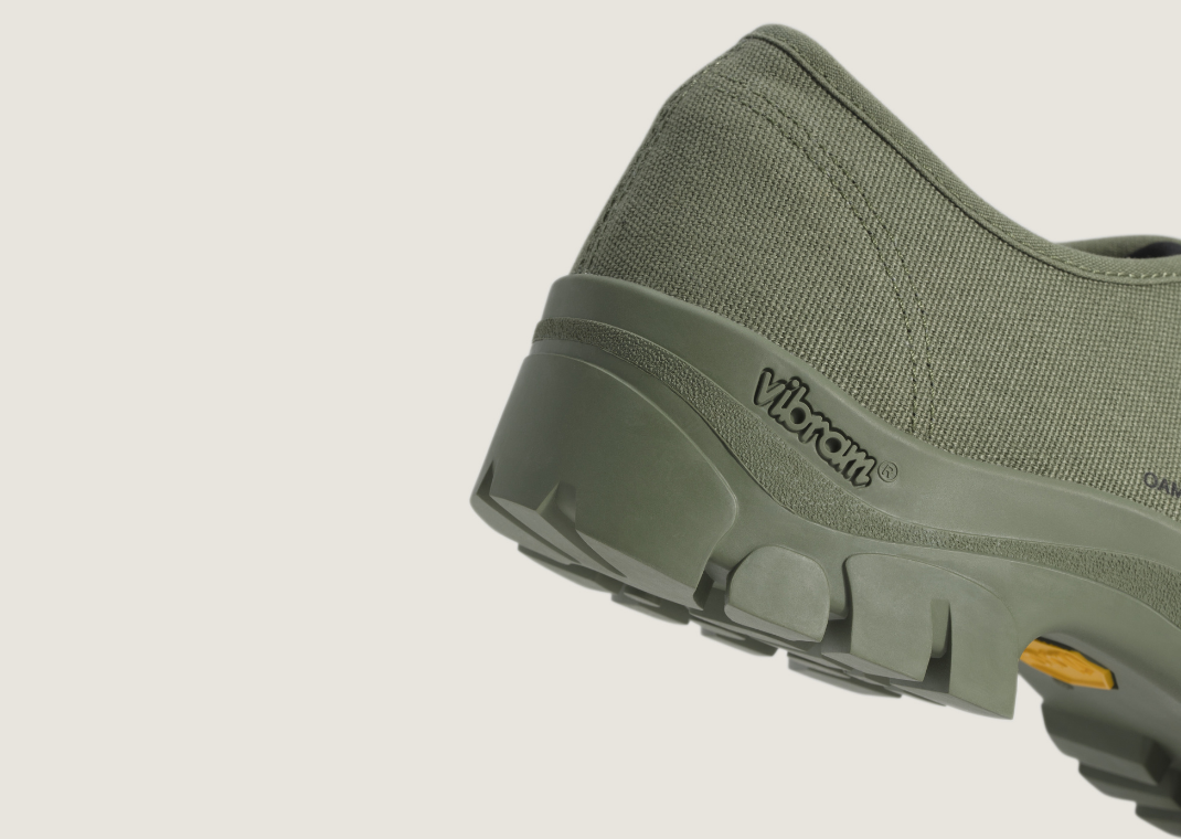 OAMC x Vans OTW Authentic Oxford Olive - Heel Detail