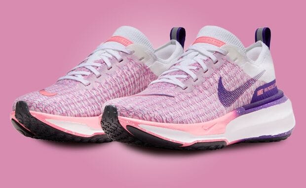The Nike ZoomX Invincible Run FK 3 Coral Chalk Court Purple Releases Holiday 2023