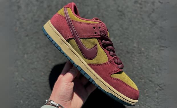 Nike SB Dunk Low Dark Team Red Olive Flak