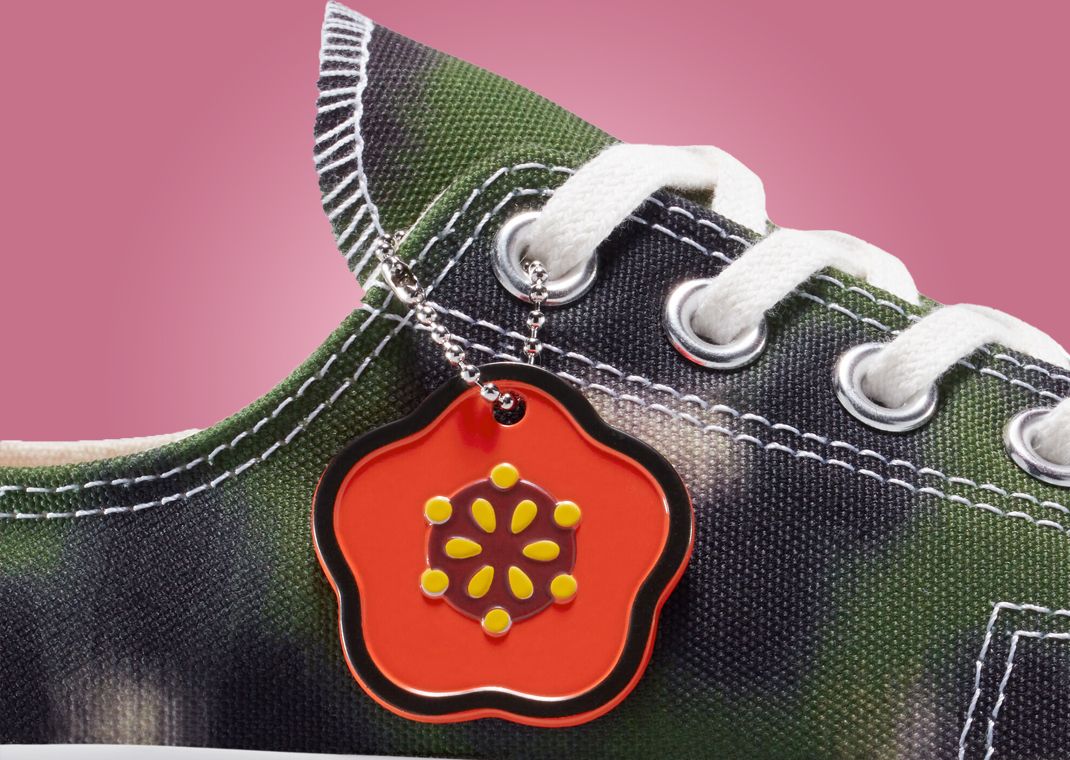 Kenzo x Converse Chuck Taylor Ox Hana Leopard Cypress Detail