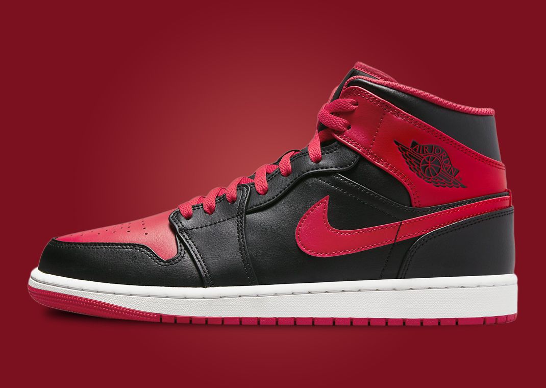 This Air Jordan 1 Mid References The Legendary Bred