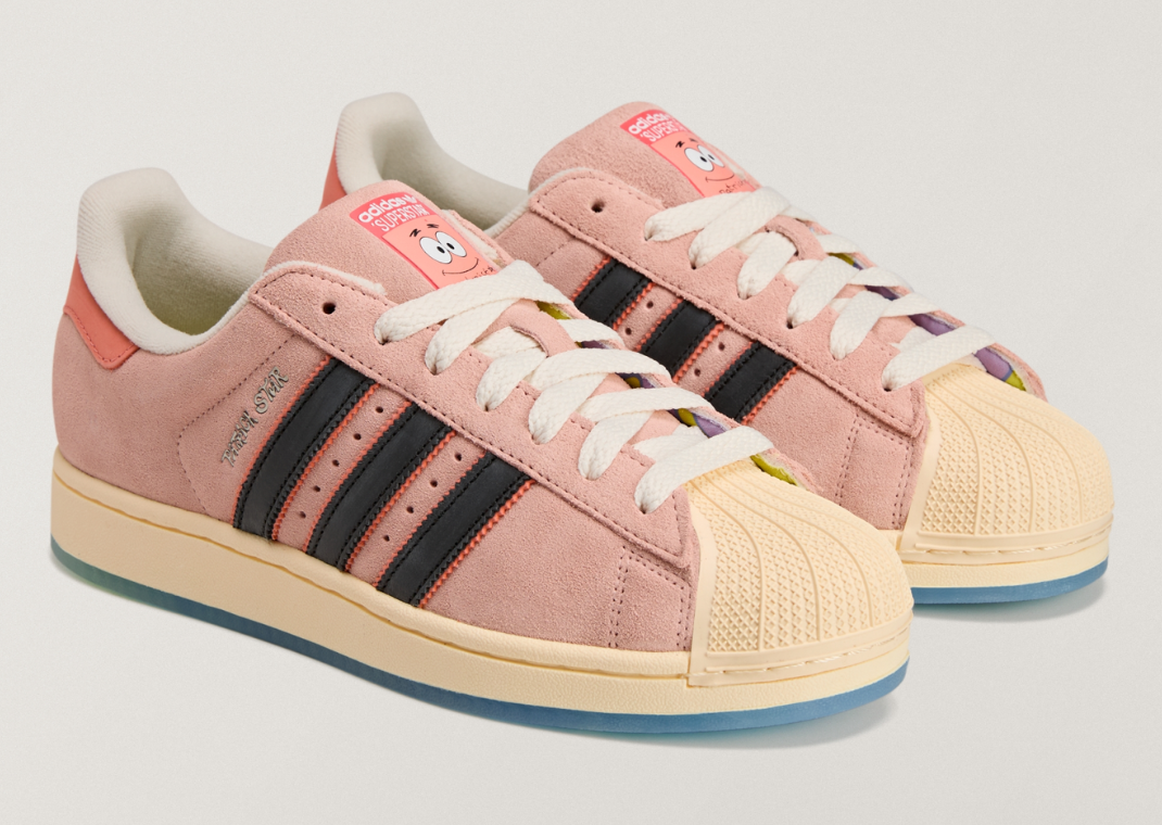 SpongeBob Squarepants x adidas Superstar Patrick Angle