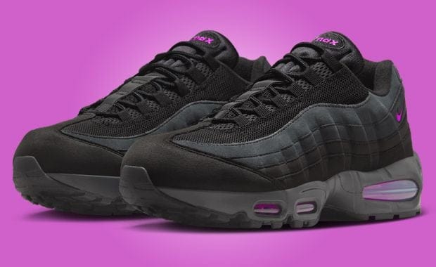 Nike Air Max 95 OG Black Vivid Purple Releases Fall 2025