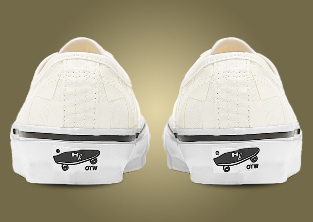 HommeGirls x OTW by Vans Authentic 44 White Grey Back