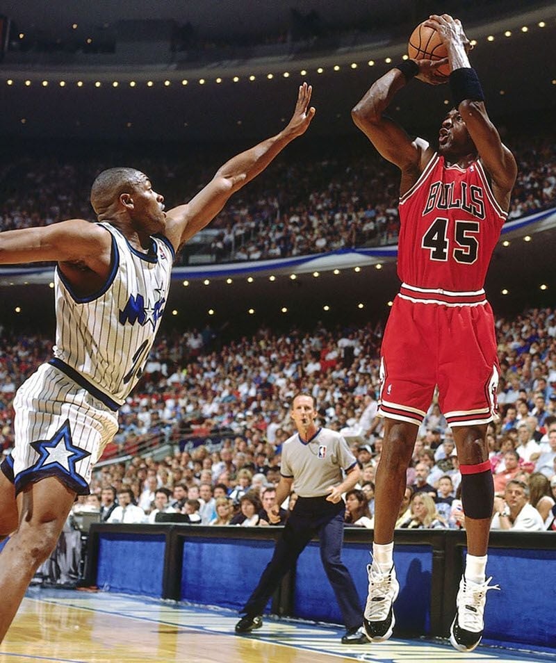 Michael Jordan Air Jordan 11 Concord in 1994-95