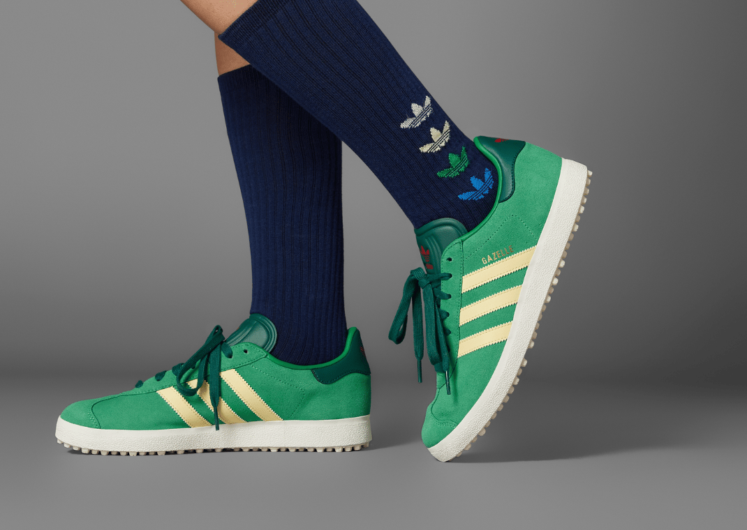 adidas Gazelle Spikeless Golf Shoe Green