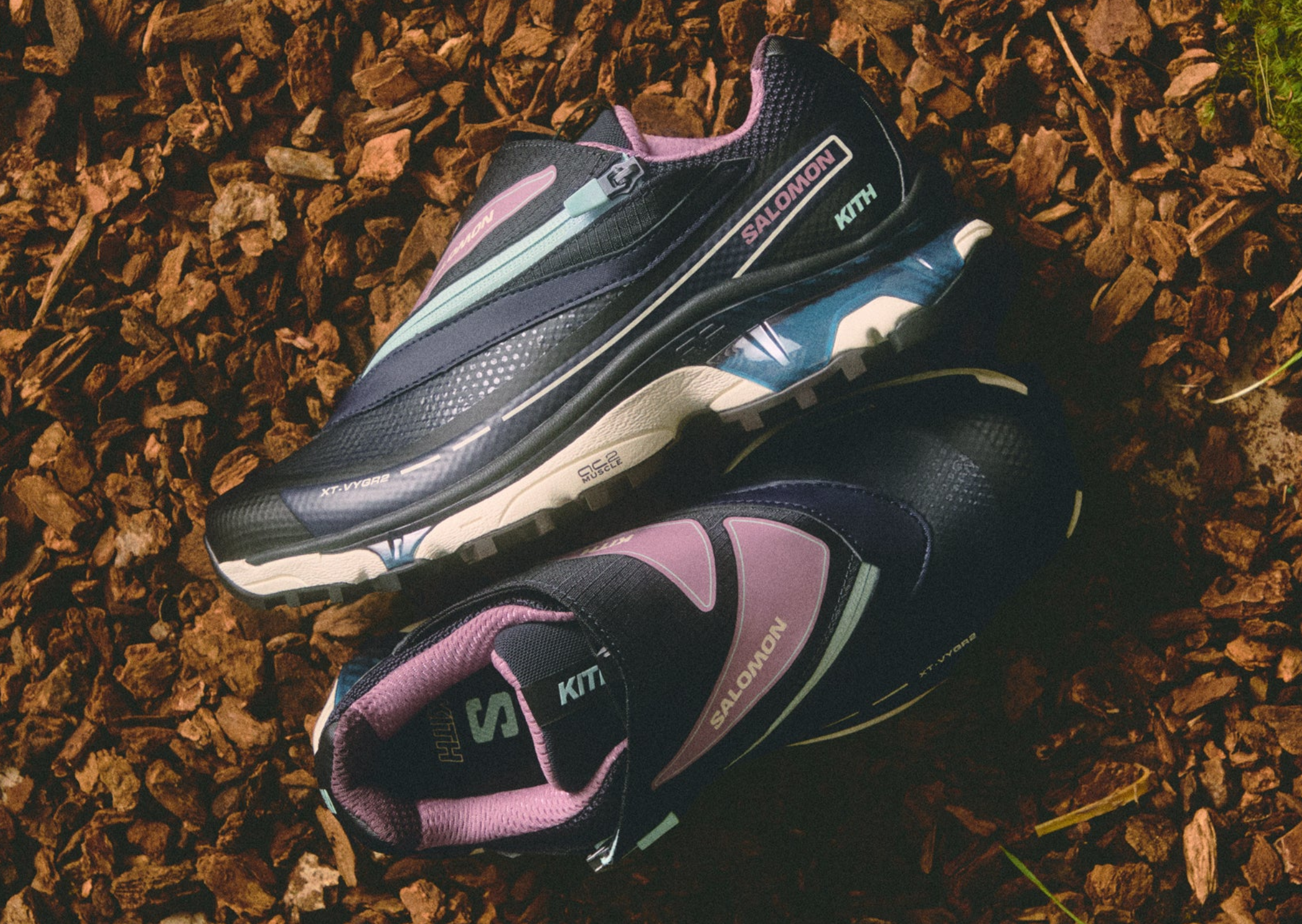 Kith x Salomon XT-VYGR 2 Dark Navy
