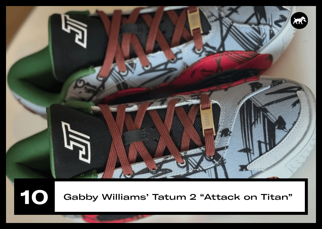 Gabby Williams x Jordan Tatum 2 Attack on Titan