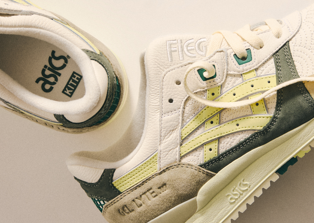 Kith x Asics Gel-Lyte III Brazil Lateral
